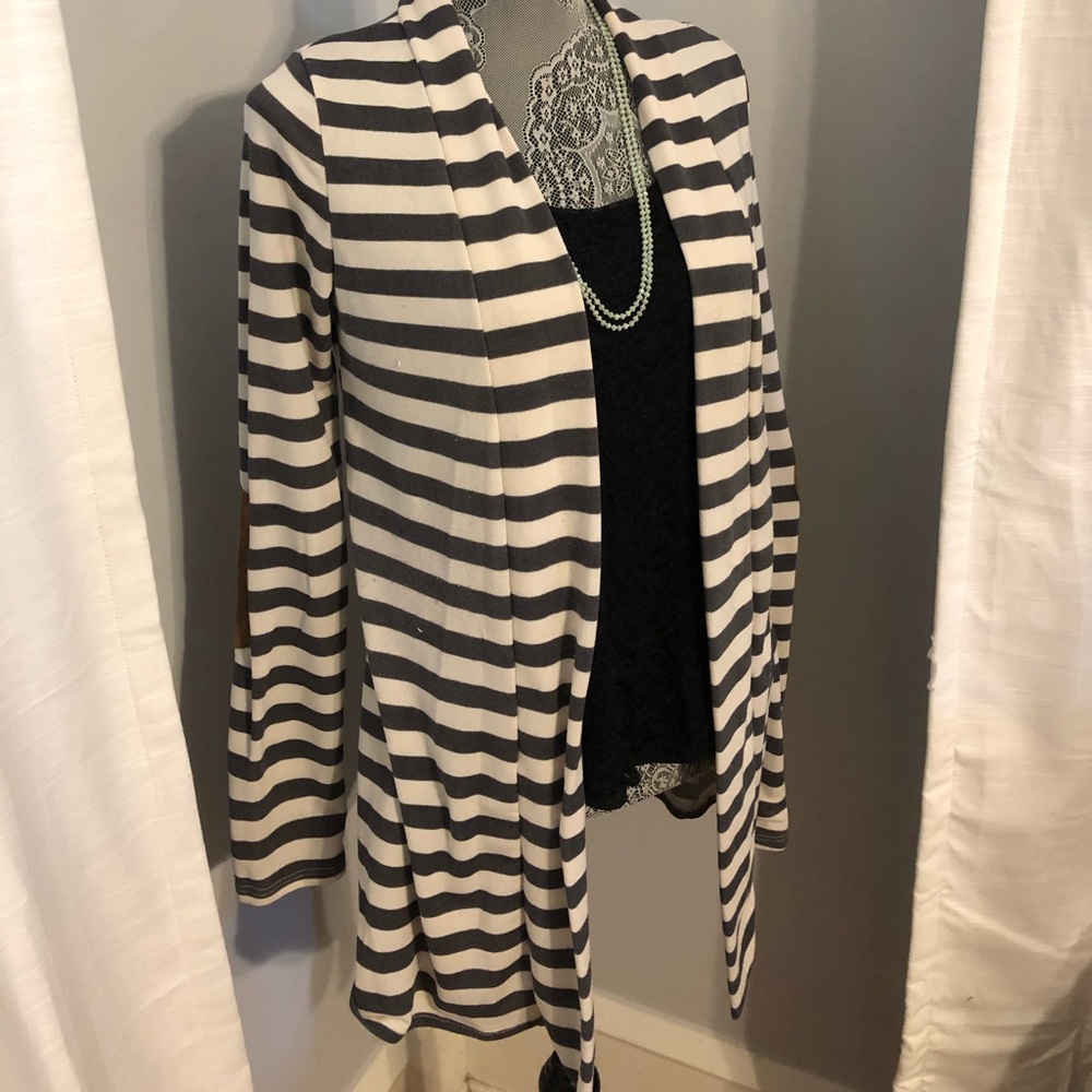 Striped Cardigan